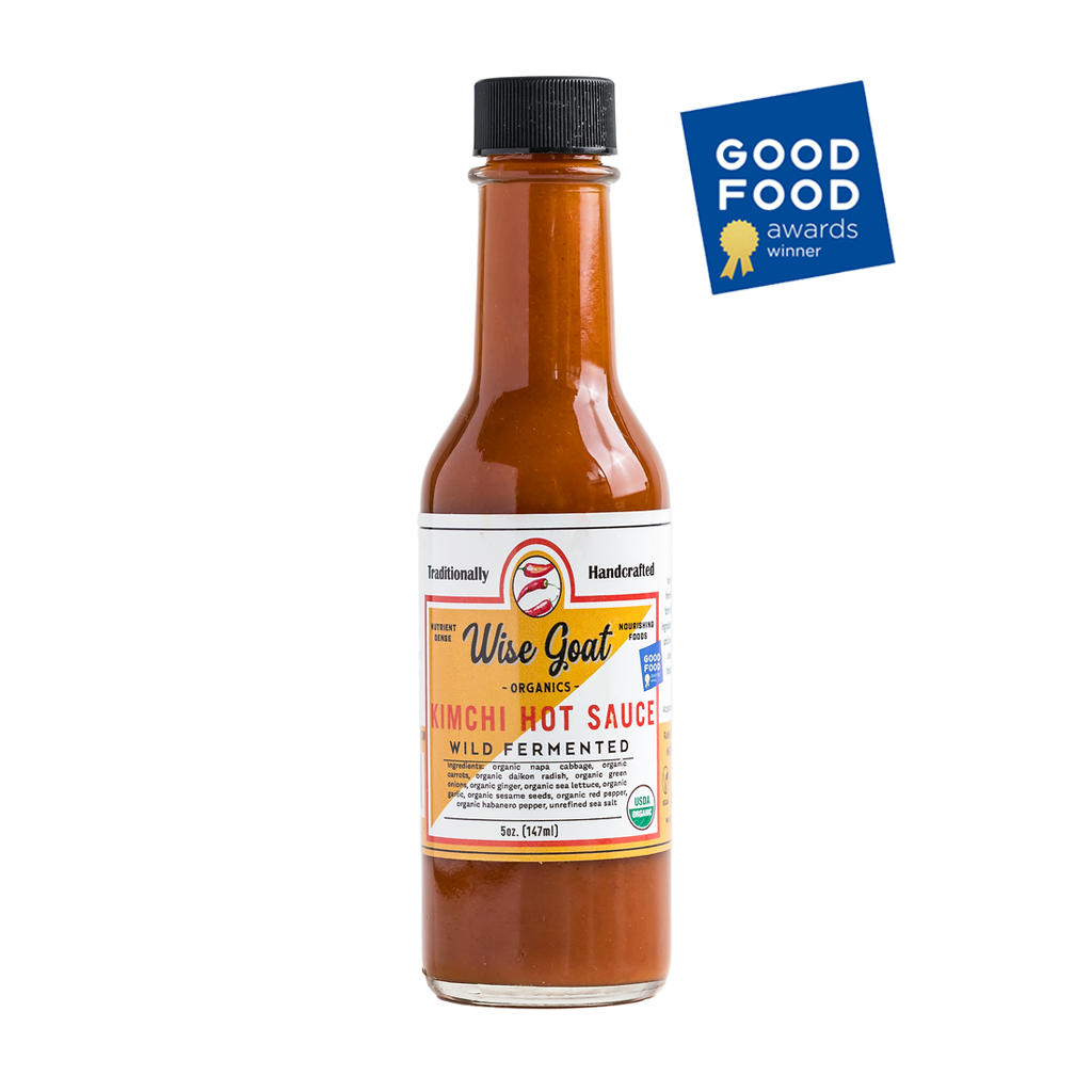 Vegan Kimchi Hot Sauce