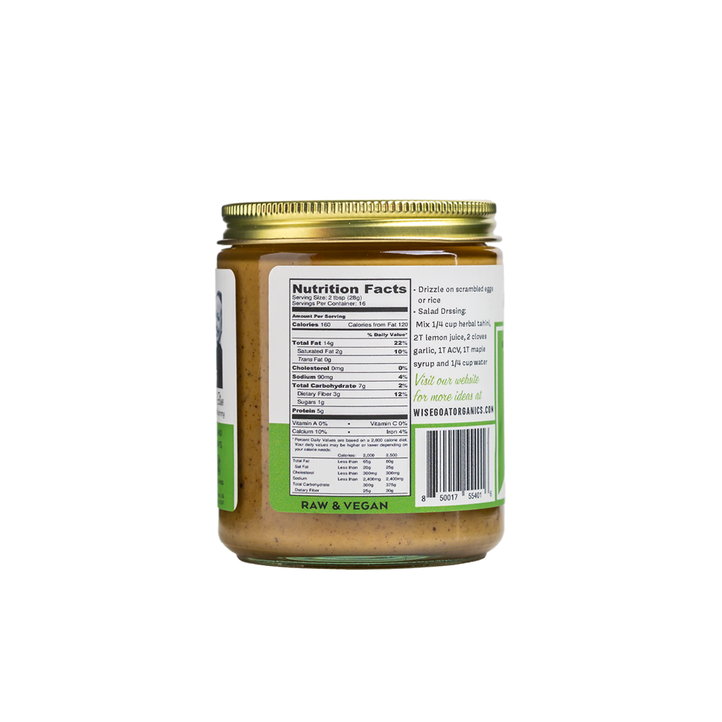 Raw Organic Stone-Ground Herbal Tahini - Image 2