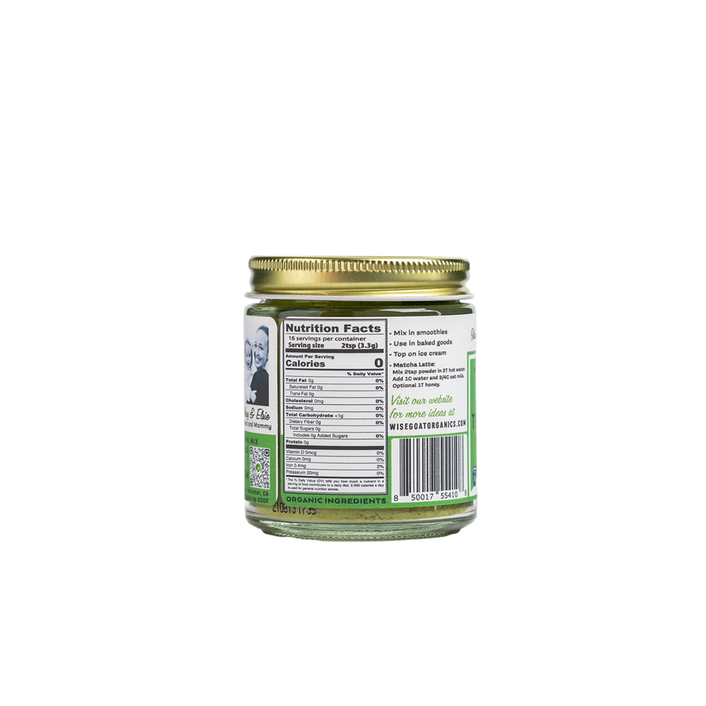 Turkey Tail Mint Matcha Superfood Powder - Image 2